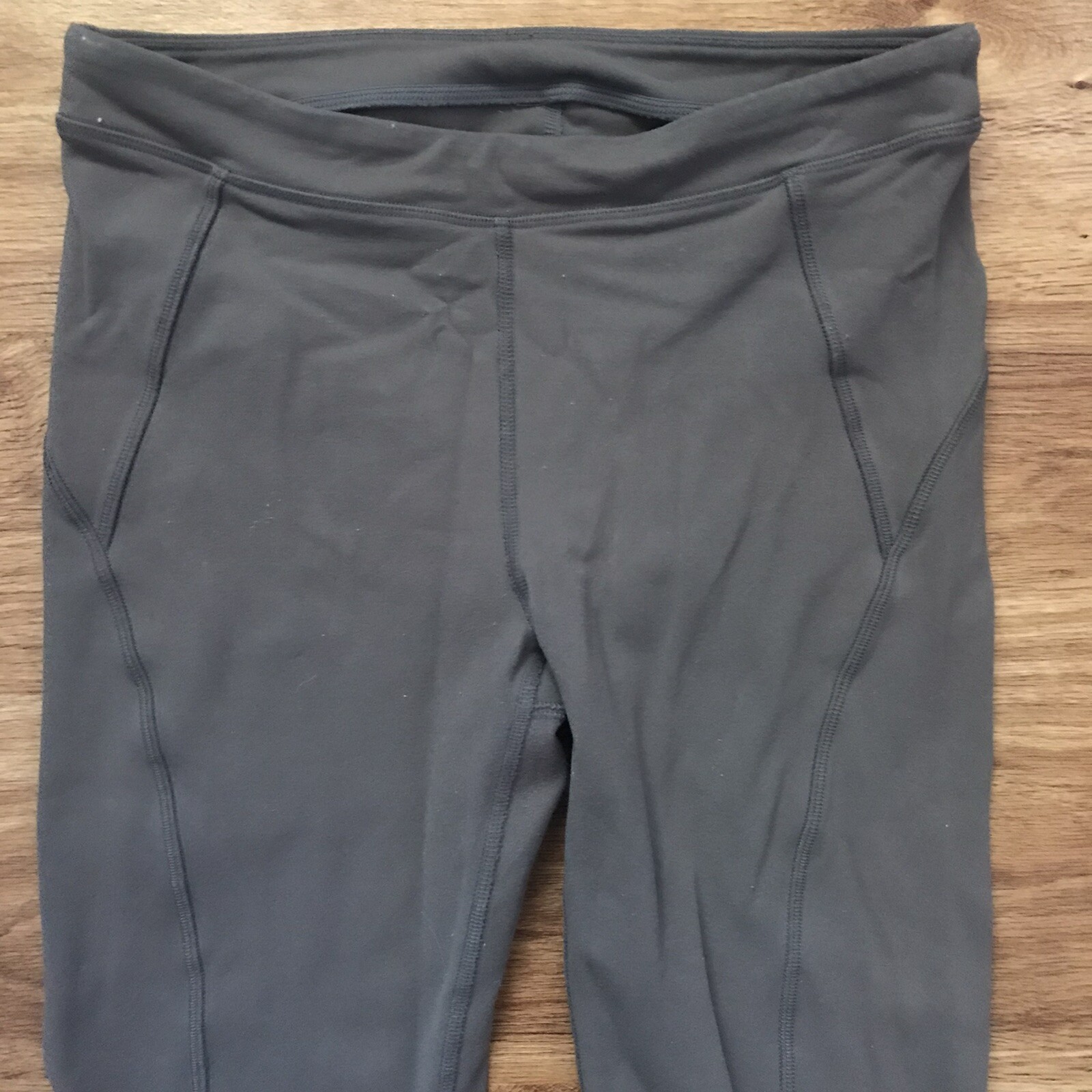 ALO Women’s Cropped Yoga Leggings Gray Sz S Worko… - image 3