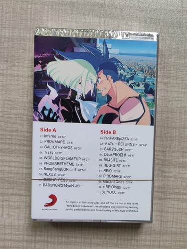 Tape Promare Promia, film original sound Sawano Hiroshi Tape Collection - Picture 3 of 3
