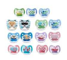 Dr. Brown's Baby Pacifier, PreVent Classic Orthodontic Pacifier Infant, 4 Pack