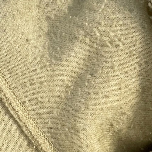Giacca pile sherpa marina vecchia uomo taglia XXL panna full zip vintage escursionismo sport - Foto 14 di 15