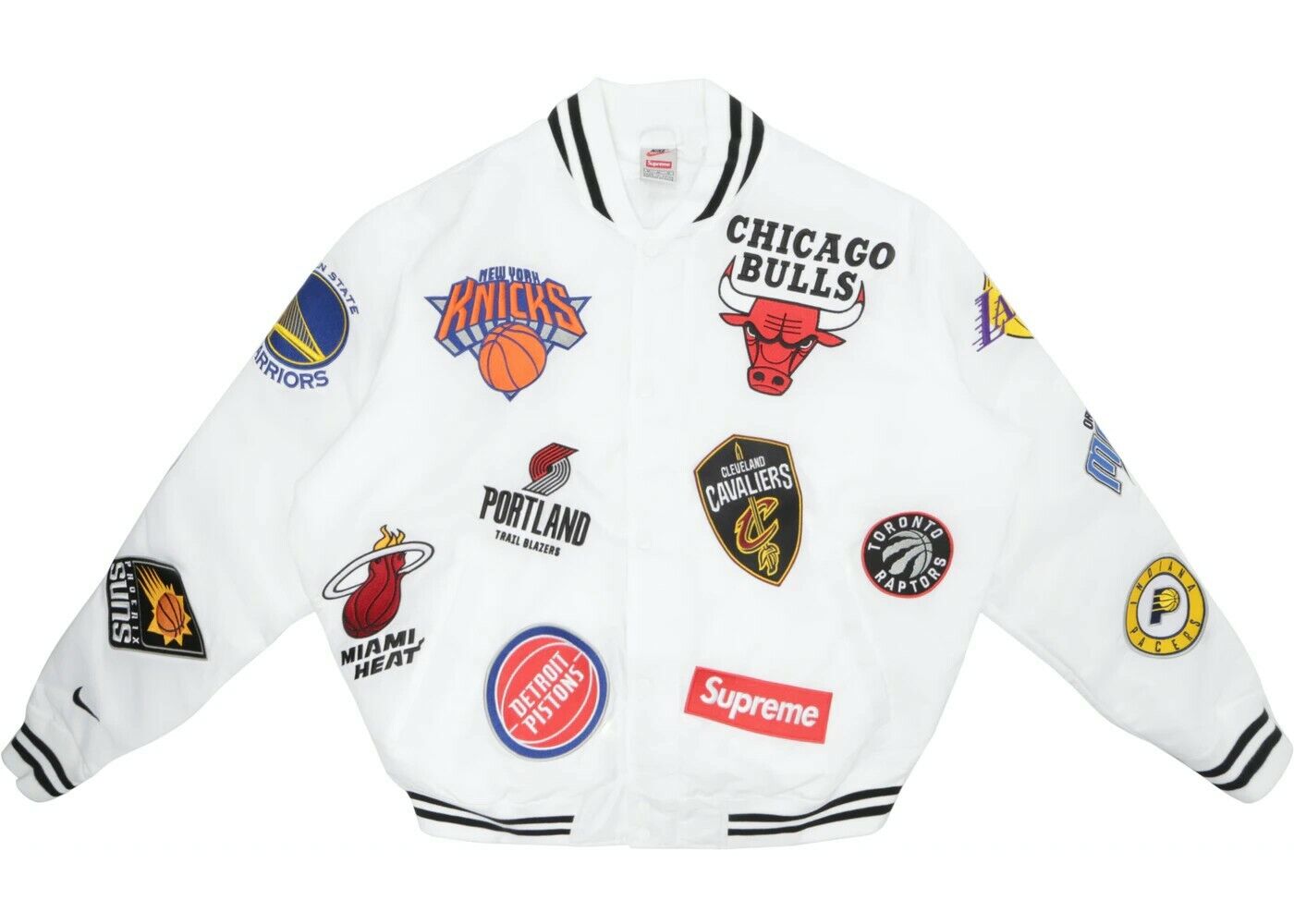 Supreme Nike NBA Teams Warm-Up Size |