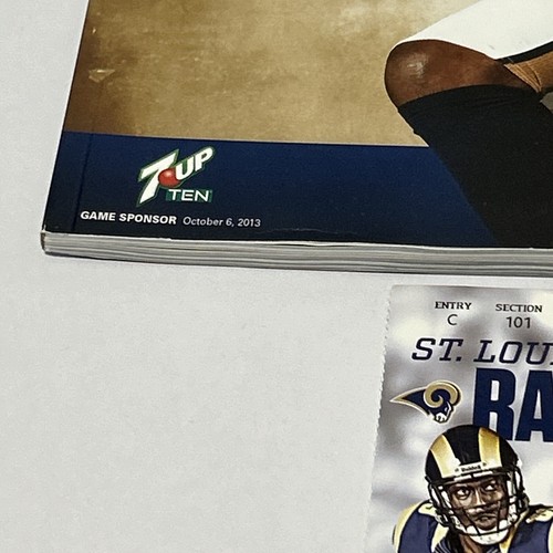Rams Insider Magazin und Ticket 10/6/2013 - Bild 5 von 16
