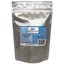 1 Pound - Copper Sulfate Pentahydrate Crystals - 99 Pure