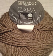 1 Skein Filatura Di Crosa ZARA Yarn Color 1655 50g 136yd 100 Merino Wool Italy