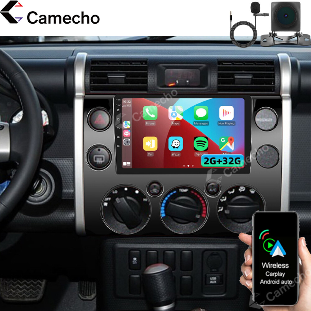 For 2007-2013 Toyota Fj Cruiser Car Stereo Apple Carplay