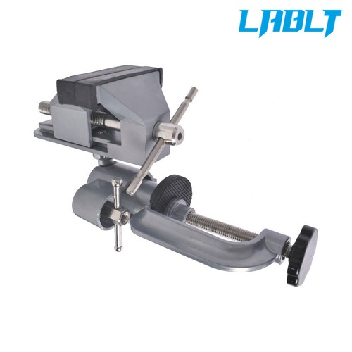 LABLT Universal Table Bench Vise 3" Work Bench Clamp Swivel Rotating Hobby Craft - Picture 2 of 8