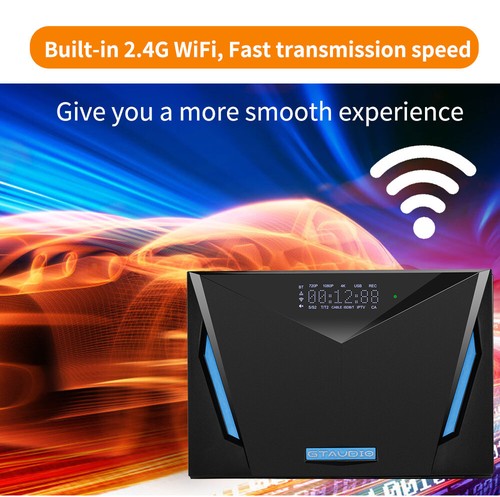 4K UHD DVB-T/T2 Receiver HDMI SCART DVB-S/S2/S2X Kabel USB Wi-Fi H.264 TV BoX - Bild 7 von 11