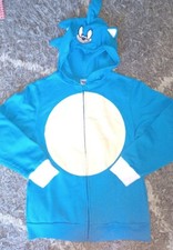 Boys sonic the hedgehog hoodie size large 12/14 NWOT