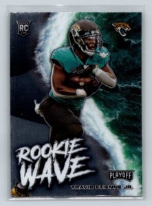 2021 Panini Playoff #RW-TET Travis Etienne Jr. Rookie Wave