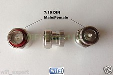 1 x L29 7/16 DIN Male jack to 7/16 DIN Female Plug RF coaxial adapter connector