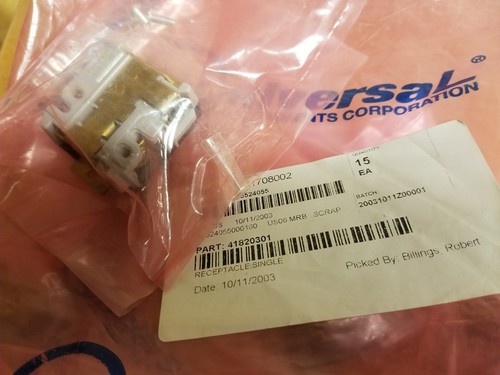 (10) HUBBELL 5684 Receptacle 2 Pole 3 Wire 15A 250V NEMA 6-15R -- UIC 41820301 - Picture 4 of 4