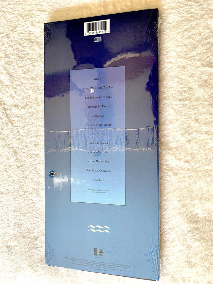 ASIA SEALED LONGBOX CD AQUA WHO WILL STOP THE RAIN PROMO BOX SET HYPE STICKER LP - Image 4 of 4