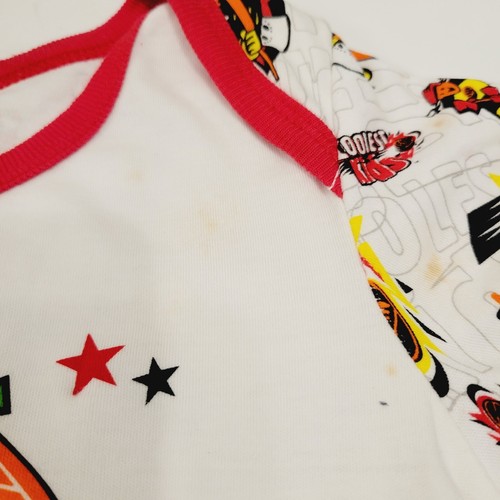 Infant Toddler NHL Chicago Balckhawks Snap One Piece Coolest Kids Sz 24Mos READ - Picture 8 of 10