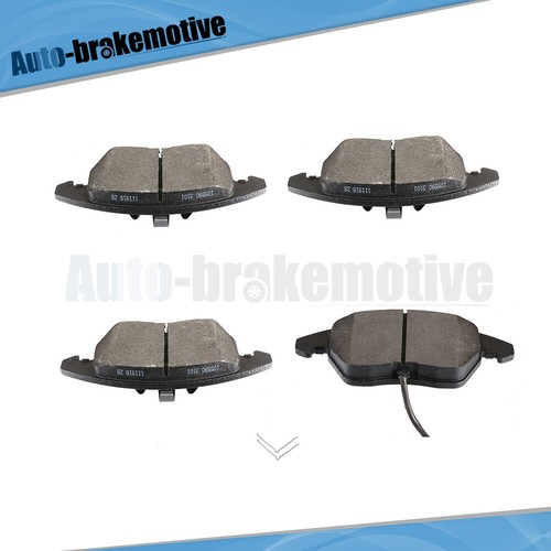 4PCS FOR 2007 2008 -2018 VOLKSWAGEN JETTA ANTI NOISE FRONT CERAMIC BRAKE PADS - Picture 3 of 12