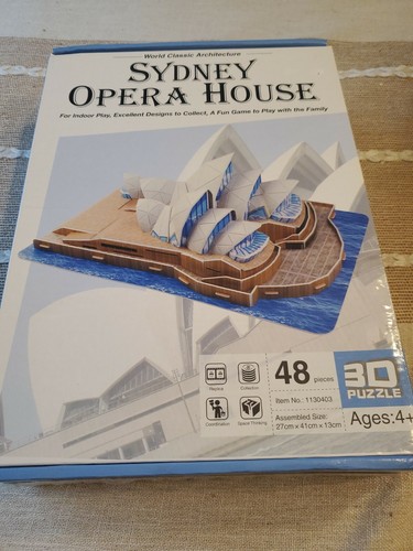 World Class ARCHITECTURE Sydney Harbour Bridge and Opera House 3Dpuzzle - Picture 4 of 4