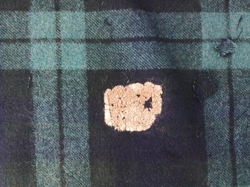 Reloj negro escocés canadiense Highland Primera Guerra Mundial tartán falda escocesa etiqueta de papel - Imagen 8 de 11