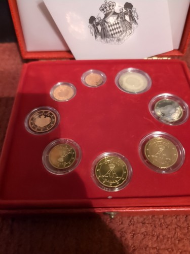 Monaco Proof Set 2006 Monnaie de Paris 8 Münzen 1 Cent - 2 Euro OVP - Bild 9 von 10
