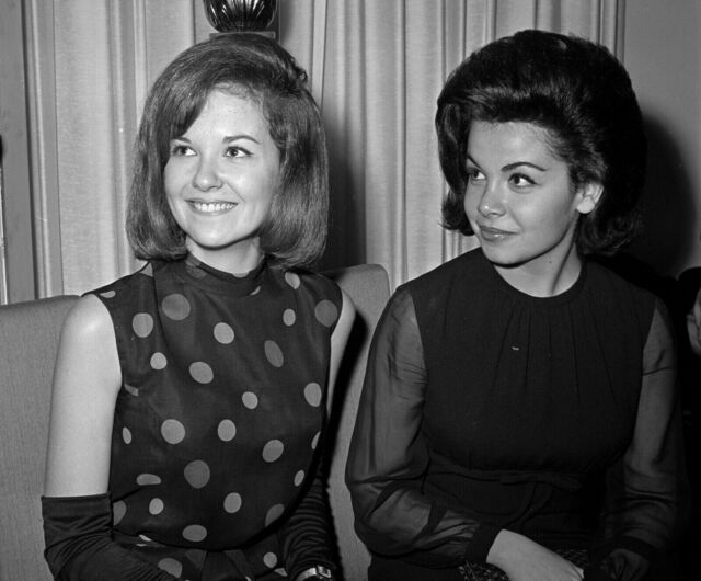 Shelley Fabares and Annette Funicello 8x10 Glossy Photo