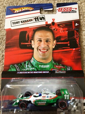 2010 Hot Wheels IZod TONY KANAAN #11 with Real Riders | eBay