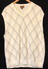 Tasso Elba Golf Sleeveless Sweater Vest, Spring Easter Very Good Condition