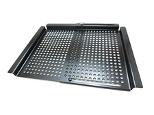 BBQ CHOICE Non-Stick Adjustable/Expandable Space Saving Barbecue Grilling Grid