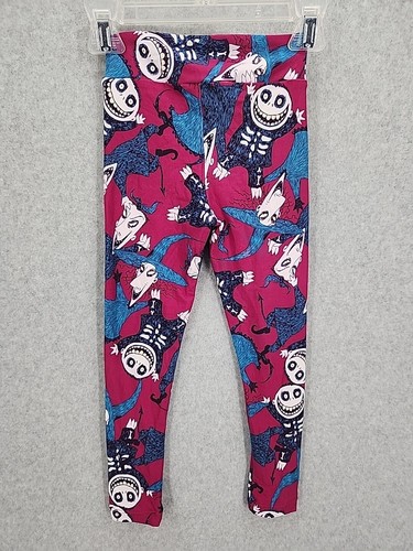 NUEVO Leggings LuLaRoe Disney Púrpura Pesadilla Antes de Navidad Halloween S/M - Imagen 6 de 6