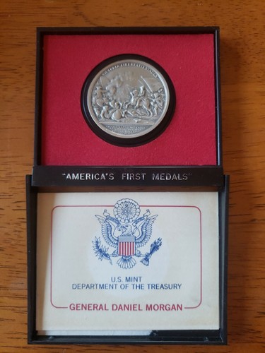 Americas First Medals United States Mint General Daniel Morgan w/ Case & CoA - Bild 4 von 4