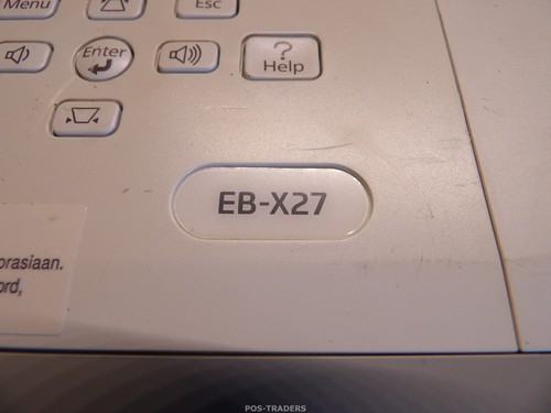 Epson EB-X27 Conference Room Projector Beamer XGA 3LCD 2700 Lumens - 2468 H / OK - Bild 6 von 11
