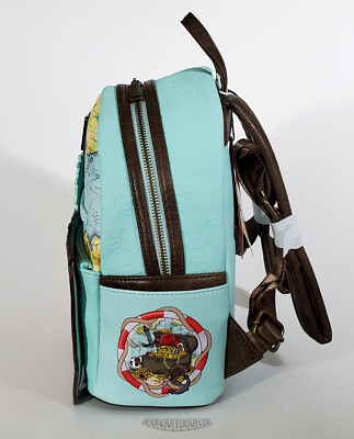 新品 ラウンジフライ　ワンピース　ストローハットクルー25周年記念　バックパック One Piece 25th Anniversary Straw Hat Pirates Mini Backpack