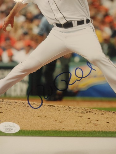 Rick Porcello Signed Detroit Tigers 8x10 Photo JSA - Picture 2 of 3