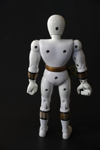 Vintage Power Rangers Mighty Morphin White Ranger Bandai 1993 8" Actionfigur - Bild 2 von 2