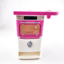 Barbie Dollhouse OVEN Kitchen Bakery Chef Playset 2016 Mattel Bell Sounds