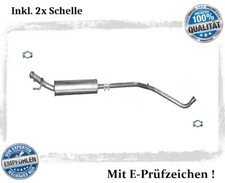 Mittelschalldämpfer für Citroen C4 I, II / DS4  1.6 VTi 88KW Auspuff Schelle
