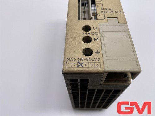 Siemens Connection 6ES5318-8MA12 Connection 318 E-Stand 03 Clip Missing - Picture 2 of 8