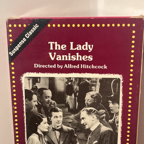 The Lady Vanishes VHS Movie-Alfred Hitchcock Suspense Classic - Picture 2 of 7
