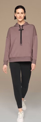 On GRAPE/BLACK Women's Running Hoodie, US Small - Picture 2 of 4