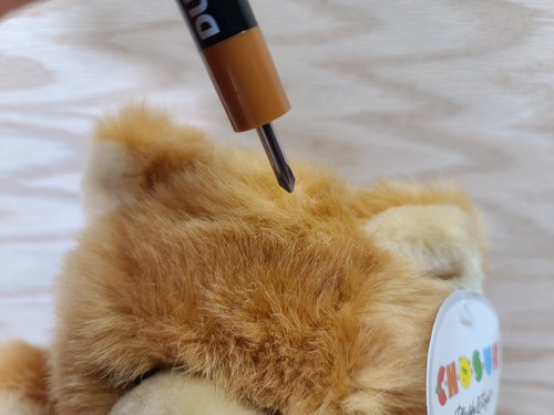 Chosun International Pupazzo a mano peluche orso con etichetta originale LEGGERE DESCRIZIONE - Foto 11 di 12