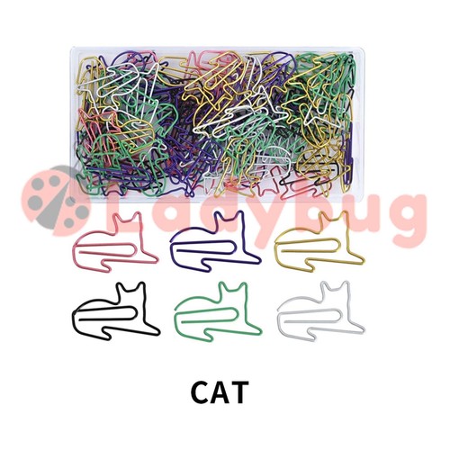 50PCS Multicolor Shaped Paperclips Metal Paper Clip School Office Supplies - Picture 30 of 30