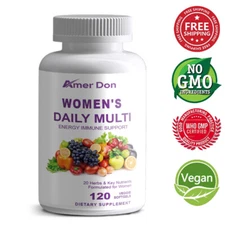 Multivitamin for Women - Highest Potency Complete Daily + Multimineral Capsules