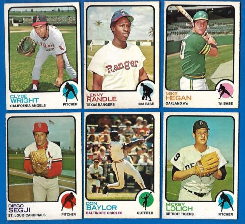 1973 OPC 73 O PEE CHEE MLB BASEBALL CARD ERROR & VARIATION 265-396 SEE LIST - Picture 220 of 249