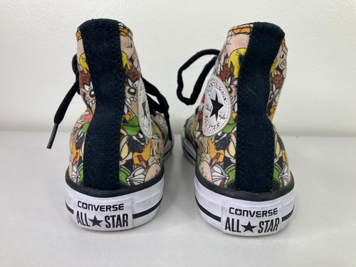 Converse Chuck Taylor x Looney Tunes All Star High Top Tennis Shoes Youth Sz 13 - Picture 4 of 10