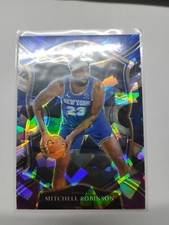 2020-21 Panini Select - Concourse Blue White Purple Cracked Ice Prizm #9...