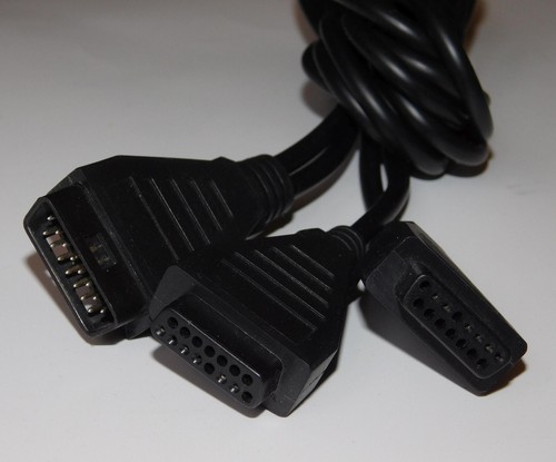 PC Gameport Y Kabel 1,8m zum Anschluss von 2 Gamepads / Joysticks an einem PC - Afbeelding 3 van 4