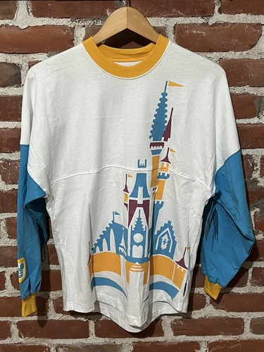 NWT Adult L Disney Vault Cinderella Castle Spirit Jersey Walt Disney World 50th - Picture 3 of 8