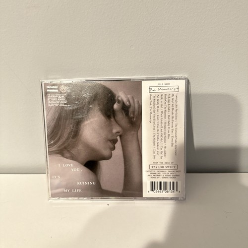 Taylor Swift Tortured Poets Department TPD CD Open - Picture 2 of 4