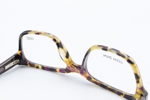 NINE WEST NW5071 282 Purple Arm Tokyo Tortoise 48-18-135 Frames Flex Hinges X655 - Picture 6 of 13