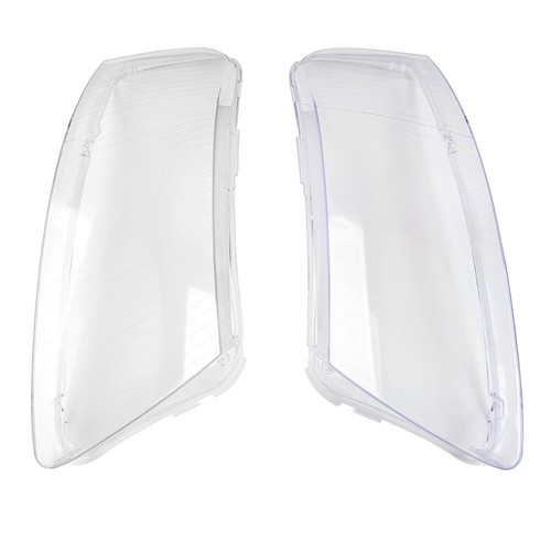 Cubierta de lente de faro transparente para Audi A6 C6 2006-2011 2 piezas Reino Unido - Imagen 7 de 9