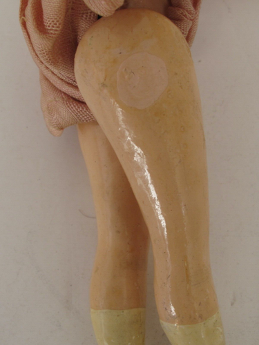 Antique 8" Simon Halbig German Bisque Head Doll 1078 On Flapper 5pc Comp Body - Picture 10 of 14