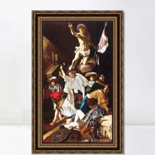 Framed Canvas Giclee Print Series#036 by Michelangelo Merisi da Caravaggio
