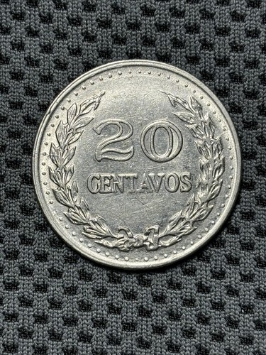 1972 Colombia 20 Centavos - Picture 2 of 2